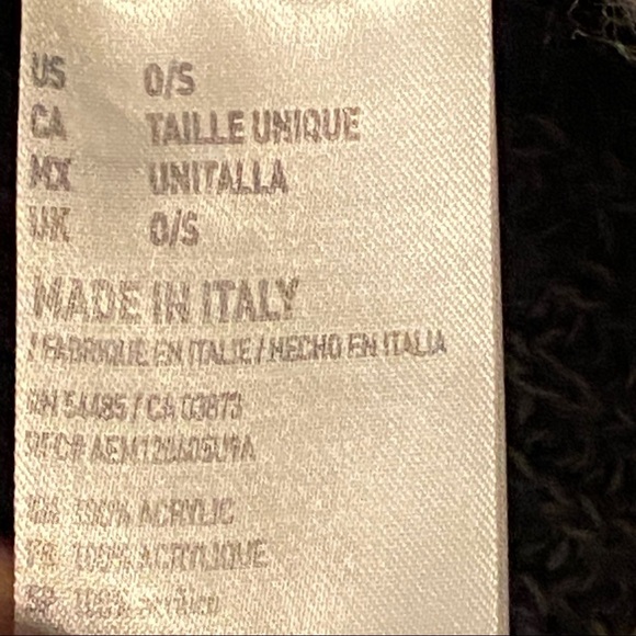 Don’t Ask Why Made in Italy Tan Acrylic‎ Sweater OSFM - Picture 9 of 11